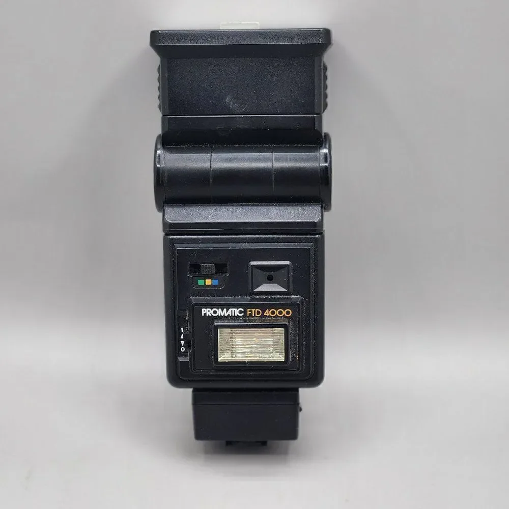 Promatic FTD 4000 Flash Unit 3 Pin Made in Hong Kong